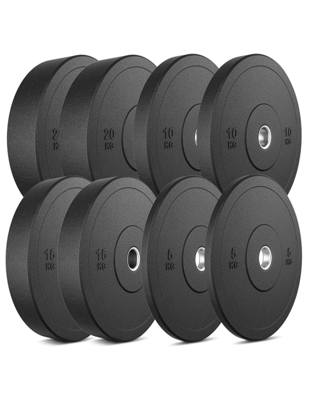 Set de 100kg de Bumpers